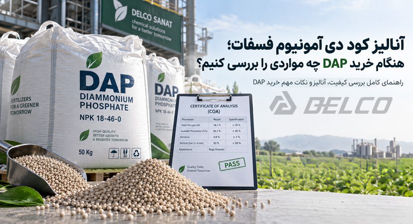 آنالیز کود دی آمونیوم فسفات؛ هنگام خرید DAP چه مواردی را بررسی کنیم؟