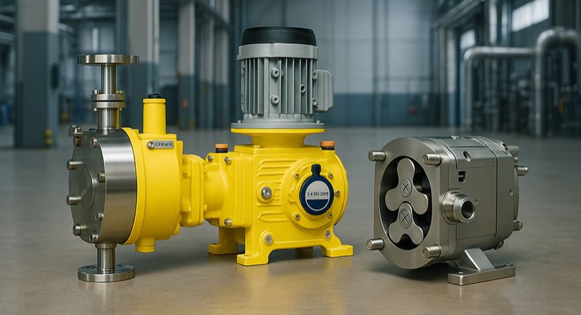 دوزینگ پمپ در برابر لوب پمپ؛ تحلیل فنی عملکرد در مواجهه با سیالات داغ، غلیظ و خورنده