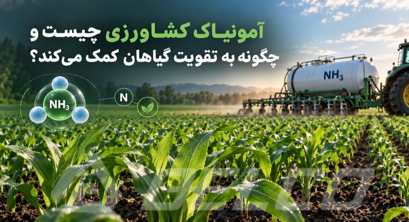 آمونیاک کشاورزی چیست و چگونه به تقویت گیاهان کمک می‌کند؟