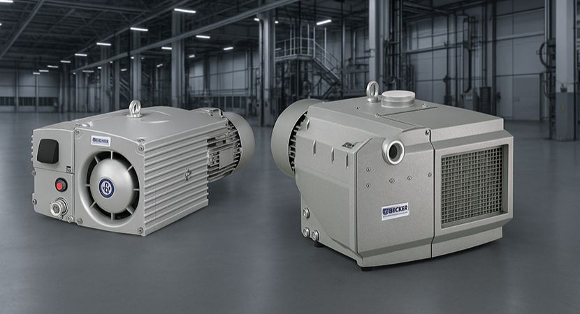 نشانه‌ ها و علائم هشدار دهنده نشتی در پمپ وکیوم روغنی بکر