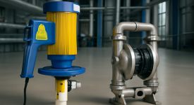 تحلیل فنی تفاوت ساختاری پمپ بشکه کش و دیافراگمی در کاربرد صنعتی