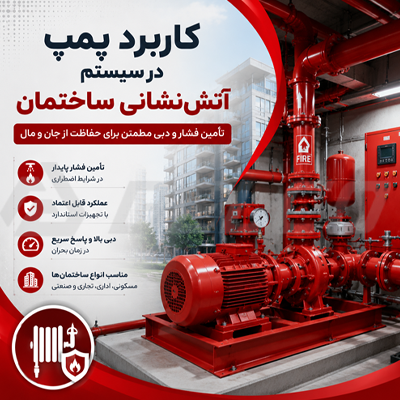 کاربرد پمپ در سیستم آتش‌نشانی ساختمان