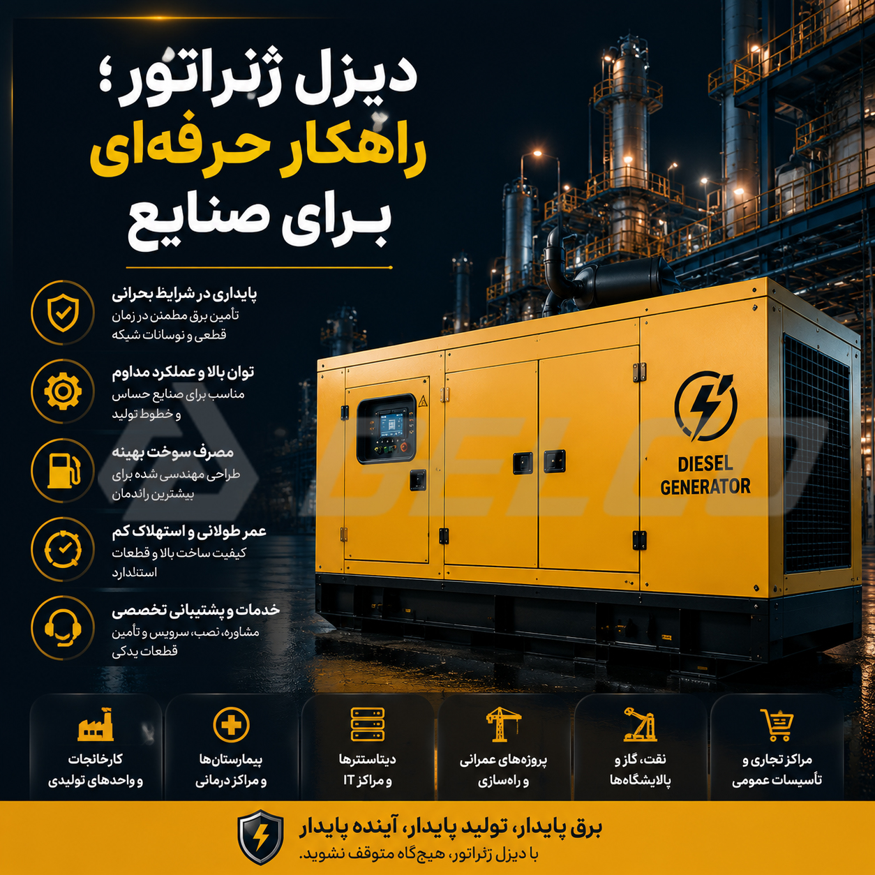 چرا بحران برق برای کسبوکارها خطرناک است؟
