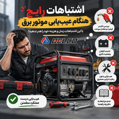 اشتباهات رایج هنگام عیب یابی موتور برق