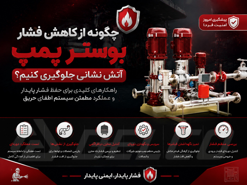 چگونه از کاهش فشار بوستر پمپ آتش‌ نشانی جلوگیری کنیم؟