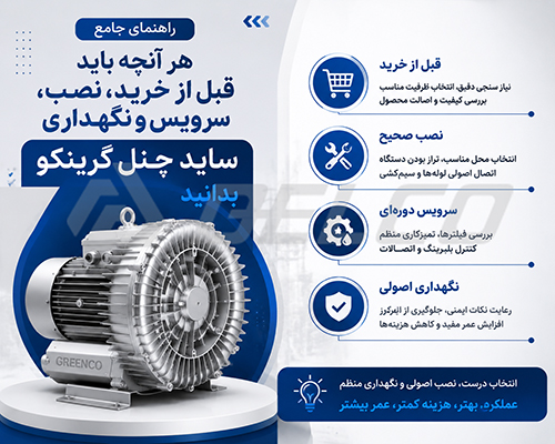 مهم‌ترین نکات نصب ساید چنل گرینکو