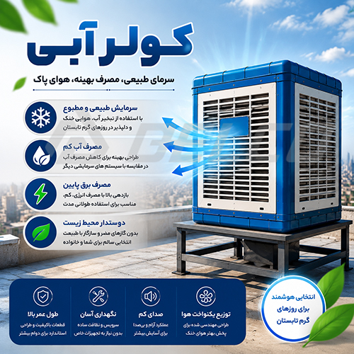محل مناسب برای نصب کولر آبی