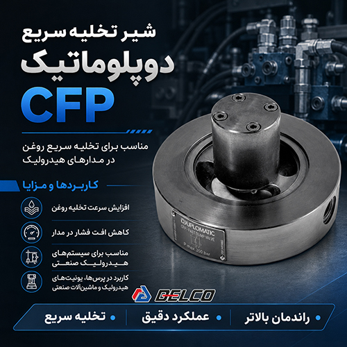 فروش شیر تخلیه سریع Duplomatic CFP