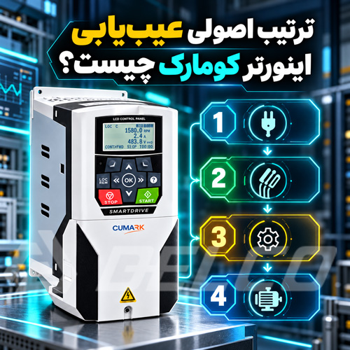 ترتیب اصولی عیب یابی اینورتر کومارک چیست؟