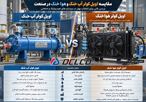 نحوه انتخاب اویل کولر هیدرولیک