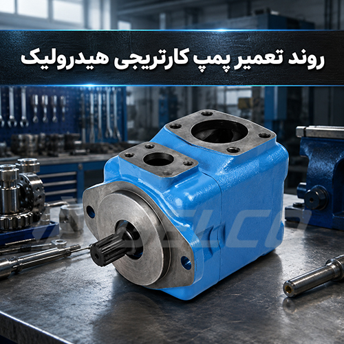 روند تعمیر پمپ کارتریجی هیدرولیک