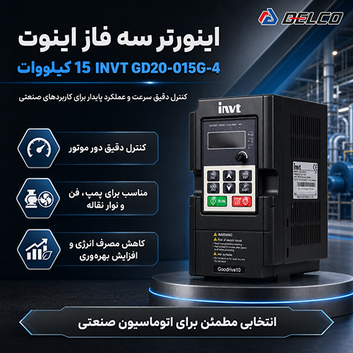 مزایای استفاده از اینورتر اینوت سری GD20-015G-4