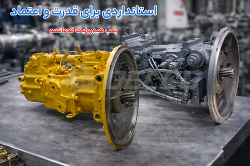 ویژگی برجسته پمپ هیدرولیک کوماتسو