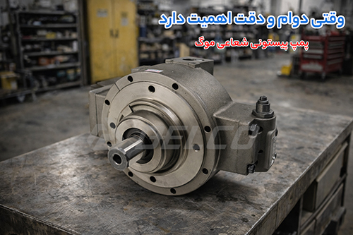 کاربرد پمپ پیستونی رادیال Moog