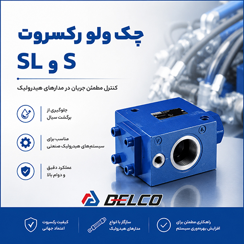 مشخصات فنی شیر چک ولو هیدرولیک SL رکسروت