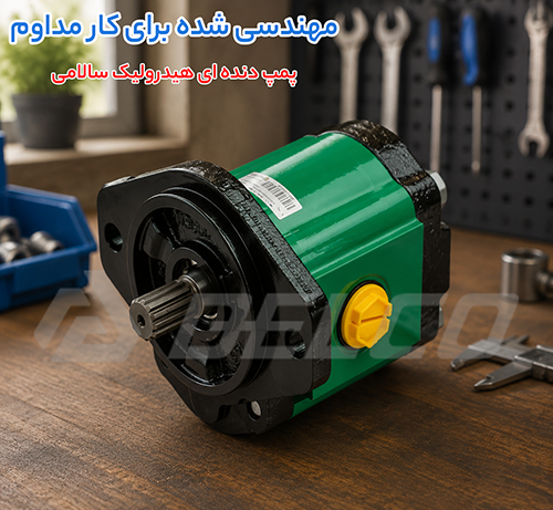 نوآوری و کیفیت پمپ دنده ای هیدرولیک سالامی