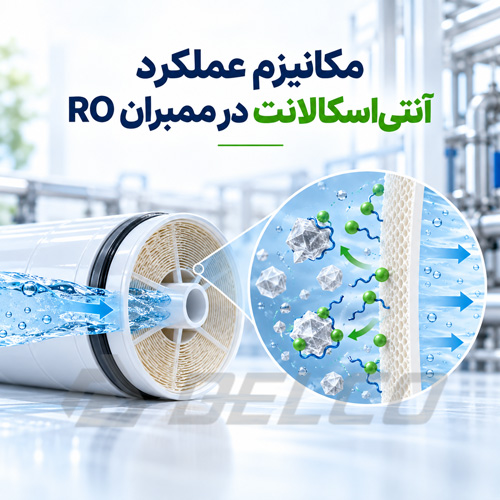 مکانیزم عملکرد آنتیاسکالانت در ممبران RO