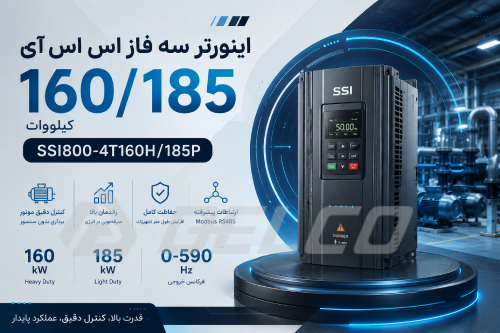 عملکرد اینورتر SSI800-4T160H/185P در کنترل موتور