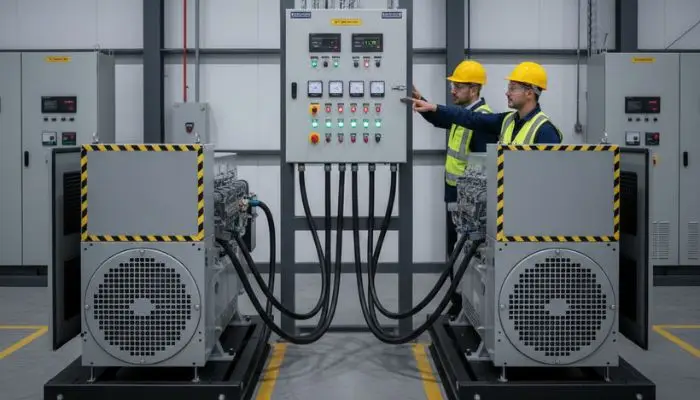 چرا دو ژنراتور را سنکرون می کنیم؟