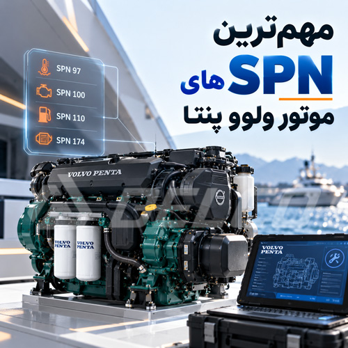 مهمترین SPN موتور ولوو پنتا