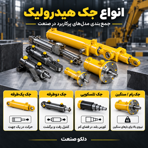 انواع جک هیدرولیک