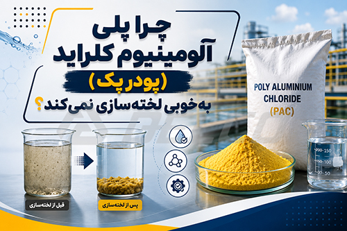 لخته سازی نکردن پلی آلومینیوم کلراید (پودر پک)