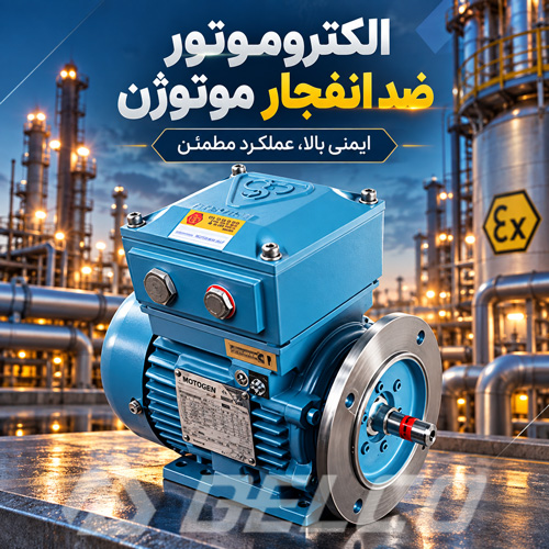 اشتباهات رایج در تعمیر الکتروموتور ضد انفجار موتوژن