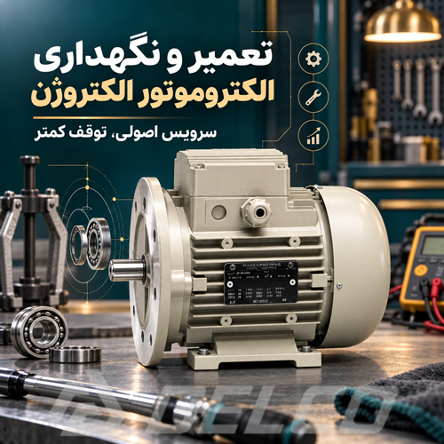 تعمیر و نگهداری موتور الکتروژن