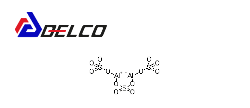 ساختار سولفات آلومینیوم