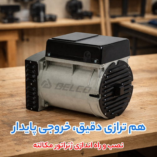 نکات مهم در نصب و راه‌ اندازی ژنراتور مکالته