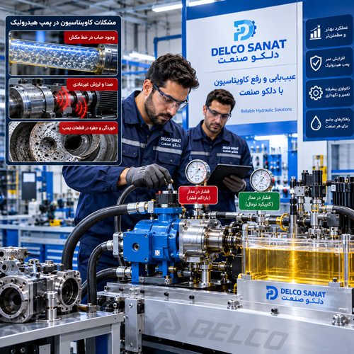 اشتباه رایج هنگام مشاهده صدای پمپ هیدرولیک