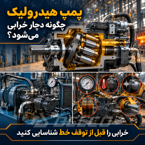 پمپ هیدرولیک چگونه دچار خرابی می شود؟
